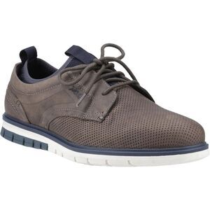 POD Mens Murphy Italian Leather Sneakers / Gray